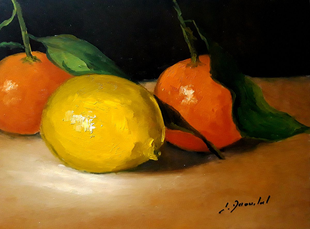 Clementines and lemon by Jose DAOUDAL