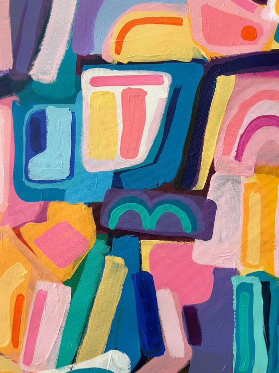 Running Through Fields of Color