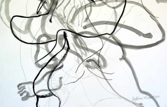 Ink Brush Drawing 17