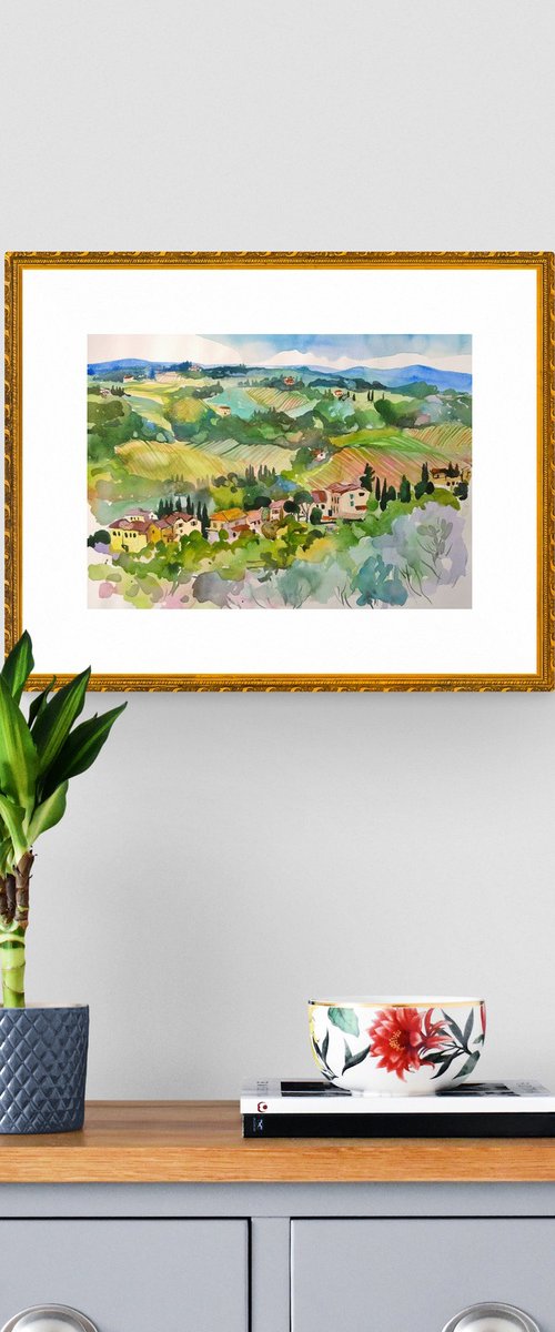 ''Toscana'' by Anna Silabrama