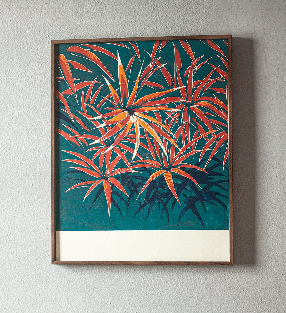 Impressionistic Botanical Limited Edition Print By Rung Tsu Chang, 15 X 21", Summer Solstice, Original Artwork