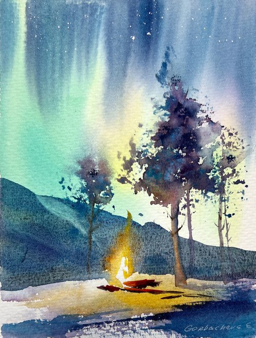 Bonfire #2 by Eugenia Gorbacheva