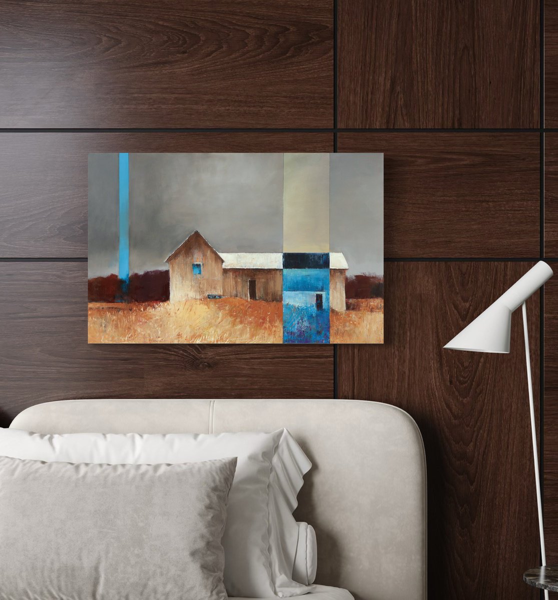 Stitched Horizon By Bo Kravchenko, 30 X 20, Artwork For Sale On Artfinder
