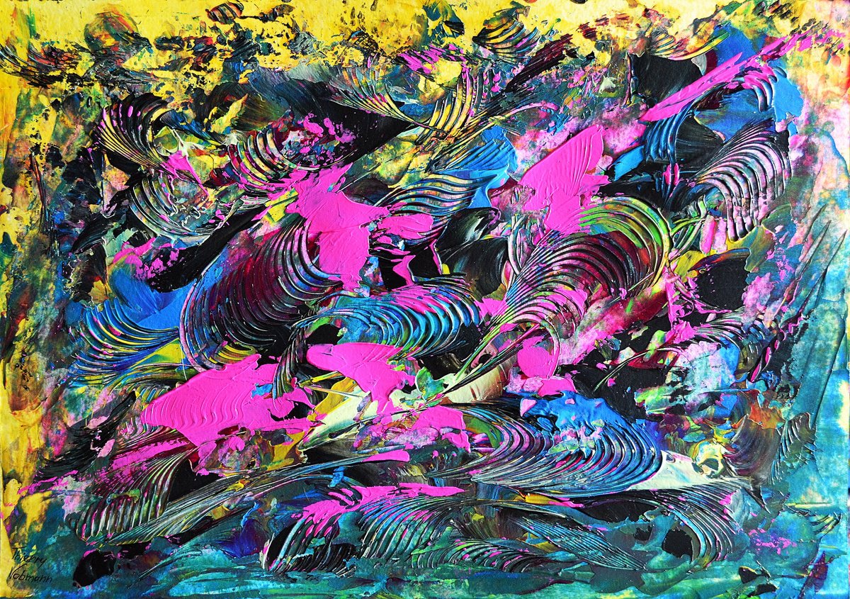 Ideal Gift 92 By Thierry Vobmann. Abstract ., 17 X 12, Artwork For Sale On Artfinder