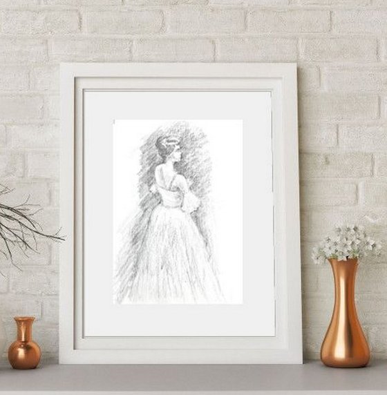 Set of two Ballerinas 4 and 7