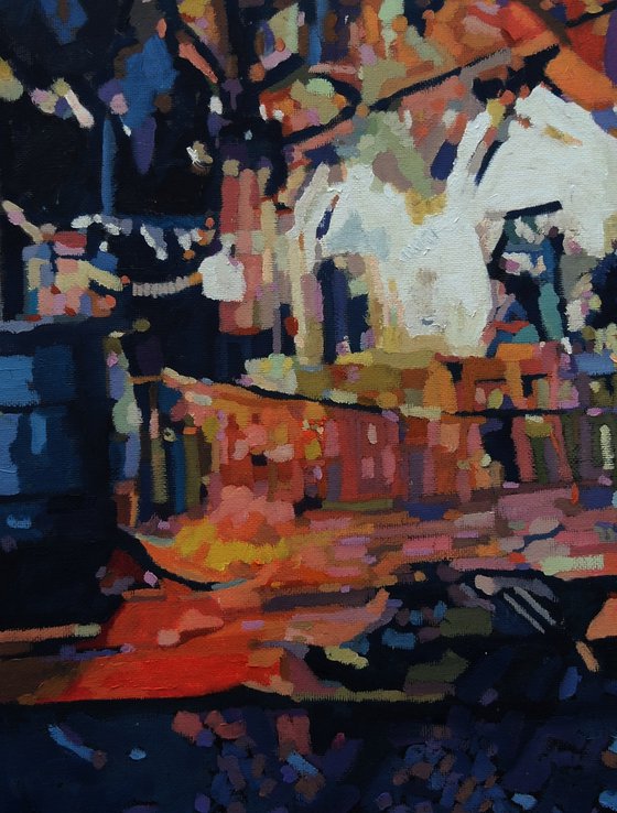 Interior, Market, Sicily