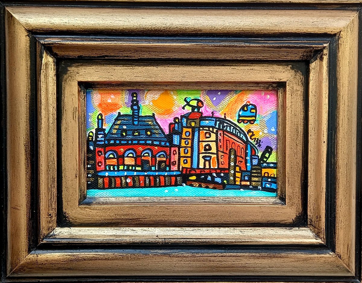 New Vibrant View of London from the River Themes by Maria Luisa Azzini