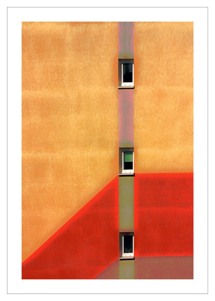 Geometric Cityscapes Photograph By Beata Podwysocka, 20 X 28, Facade 38, Original Artwork