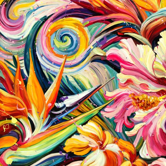 Sweet Havana  Abstract Floral