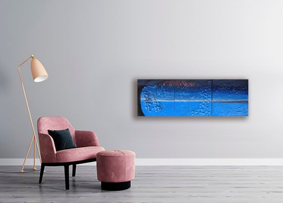 "Opening" triptych