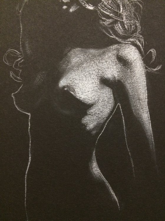 Nude noir #283 (21X29)cm