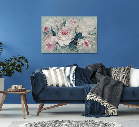 The Gentle Breath of Peonies