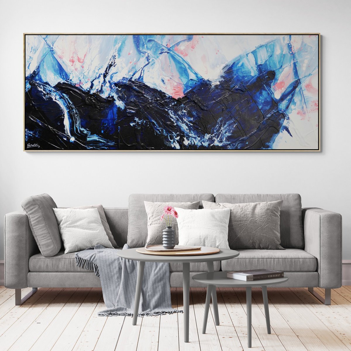  Midnight Magenta By Franko, 79 X 31, Artwork For Sale On Artfinder