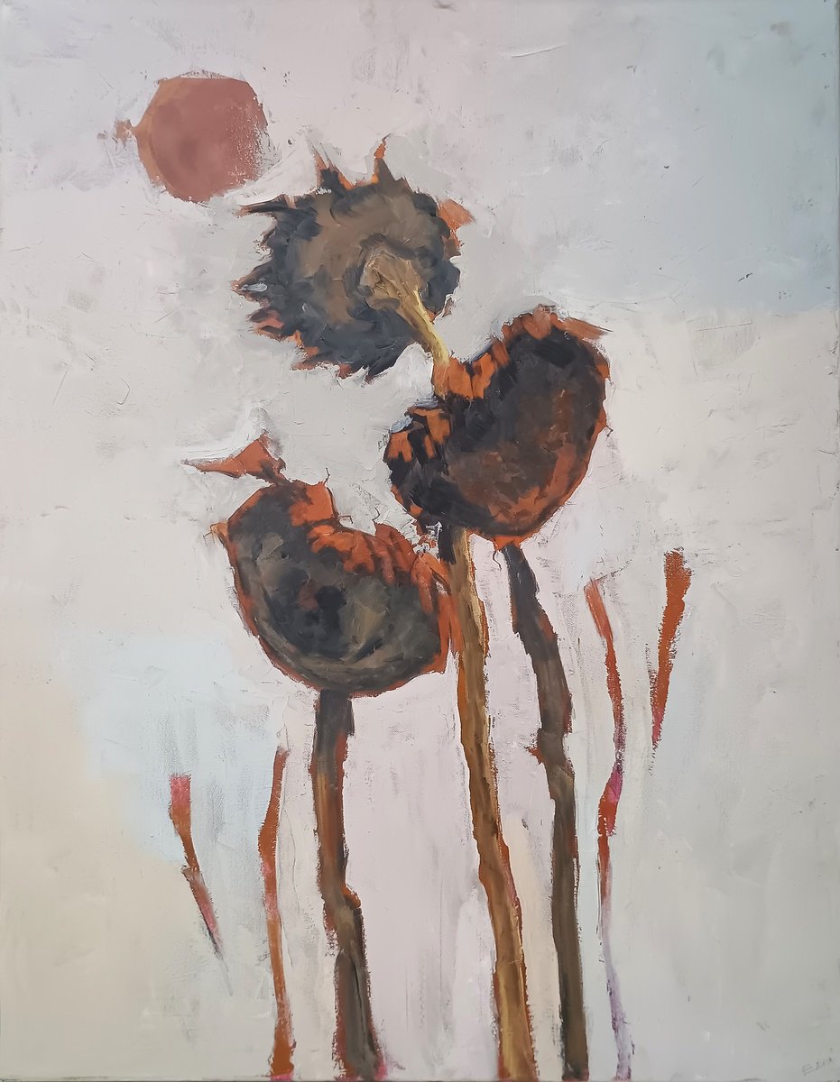 Expressive Oil Painting , Wasteland By Emilia Milcheva, 28 X 35, Artwork For Sale On Artfinder