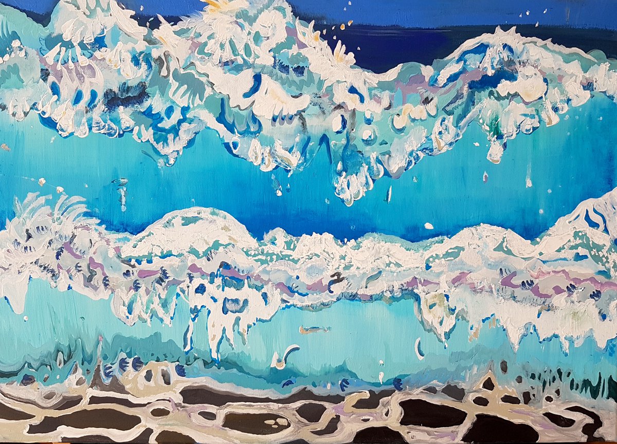 Big wave 3 by Kathrin Floge
