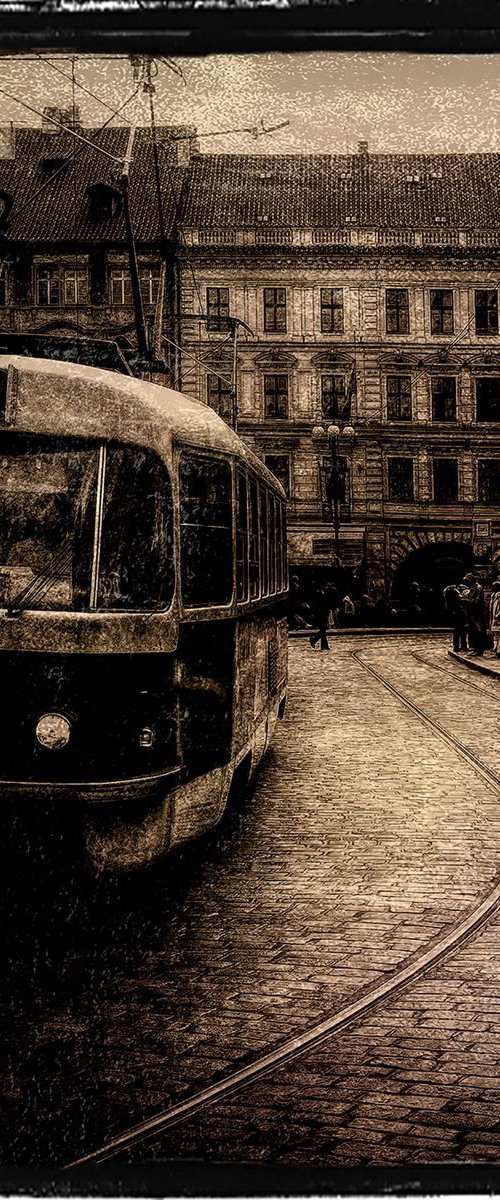 Street Tram by Martin  Fry