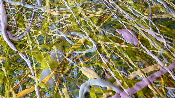 In search of silence- 2 (green)