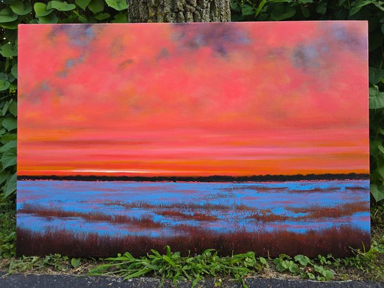Marshland Sunset