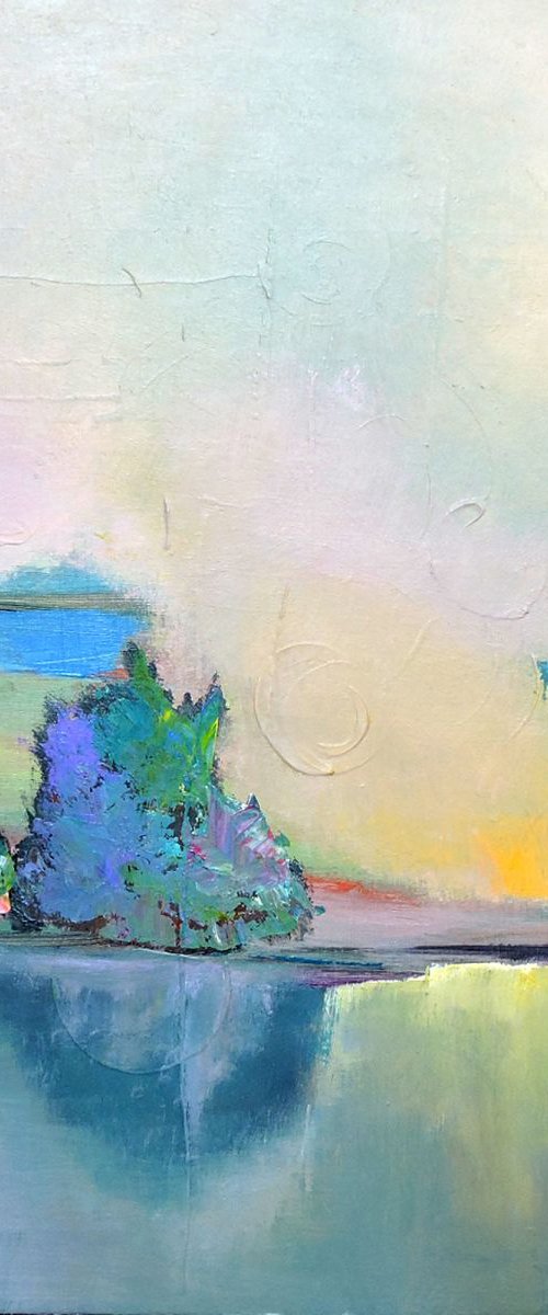 Reflections on the Lake by Veta  Barker