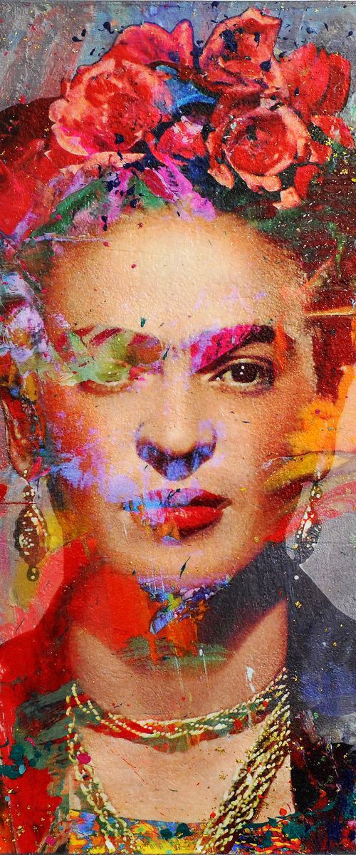 Frida Kahlo by Karin Vermeer