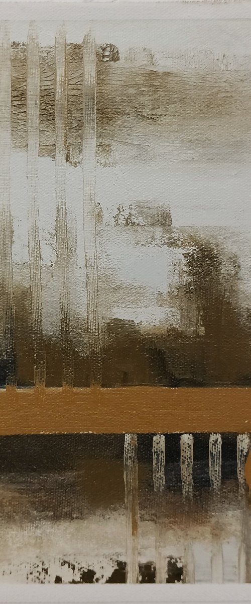 Small abstract painting by Marinko Šaric