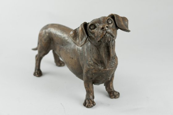 'Maddie' Dachshund Bronze Res