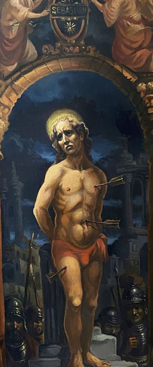 Saint Sebastian by Oleg and Alexander Litvinov