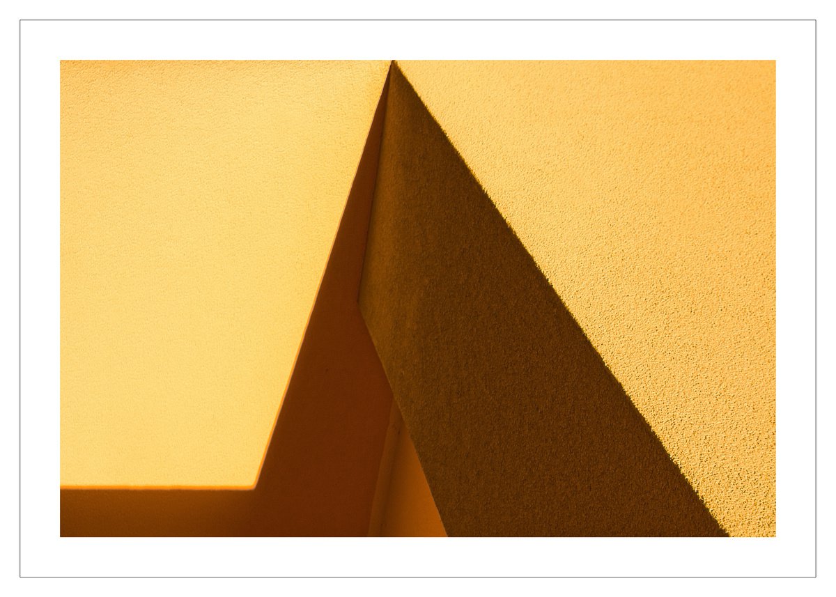 Geometric Abstract Photograph By Beata Podwysocka, 28 X 20, Wallscape 52, Original Artwork