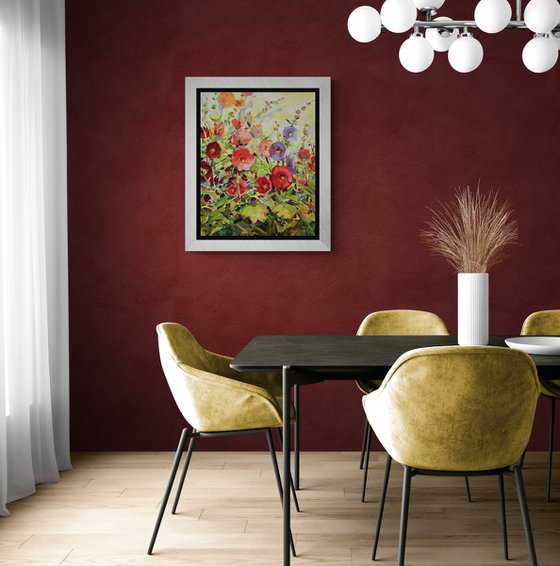 "Bright colors of summer"