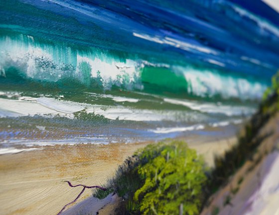 Sand Dunes to the Ocean Beach