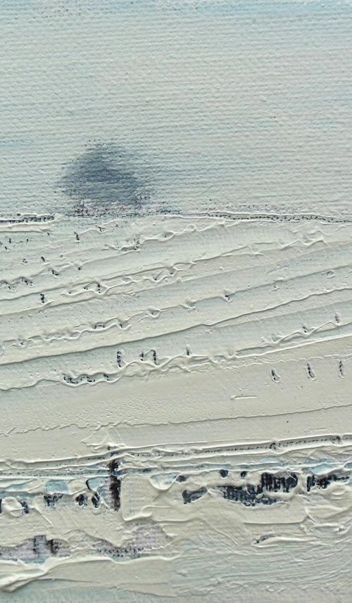 Tree, Stubble and Snow II by Ben McLeod