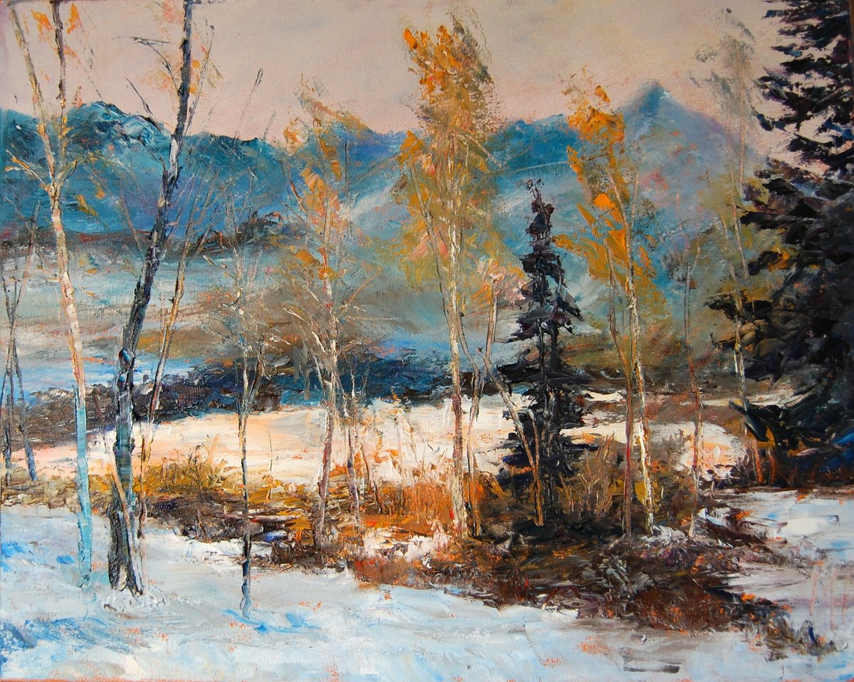 Winter brights by Mikhail Nikitsenka