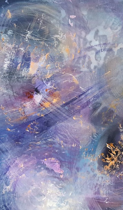 Guardian oneiric superbe fantastic diaphane light mindscape by romanian master Ovidiu Kloska special offer by Kloska Ovidiu