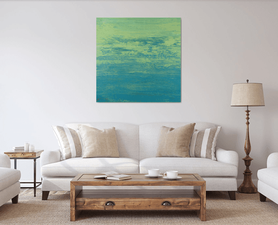 Glistening Water - Modern Abstract Expressionist Seascape