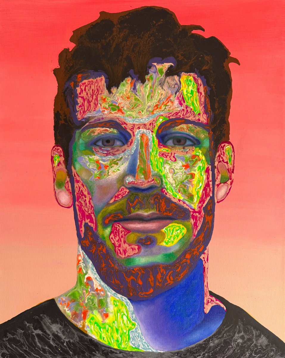 Expressive Painting , Ali By Stefano Pallara, 16 X 20, Artwork For Sale On Artfinder