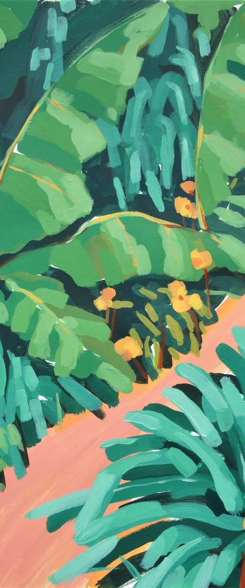 The smell of morning jungles by Irina Plaksina