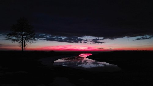 Photography | Curonian Lagoon | Evening at Curonian Lagoon by Egle Selevi