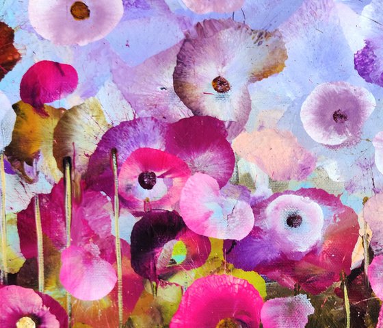 Pink Petal Landscape