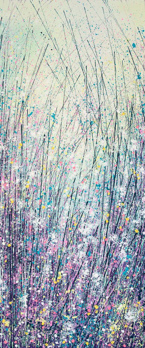 Wild Flowers In Pastel Colours by Marc Todd