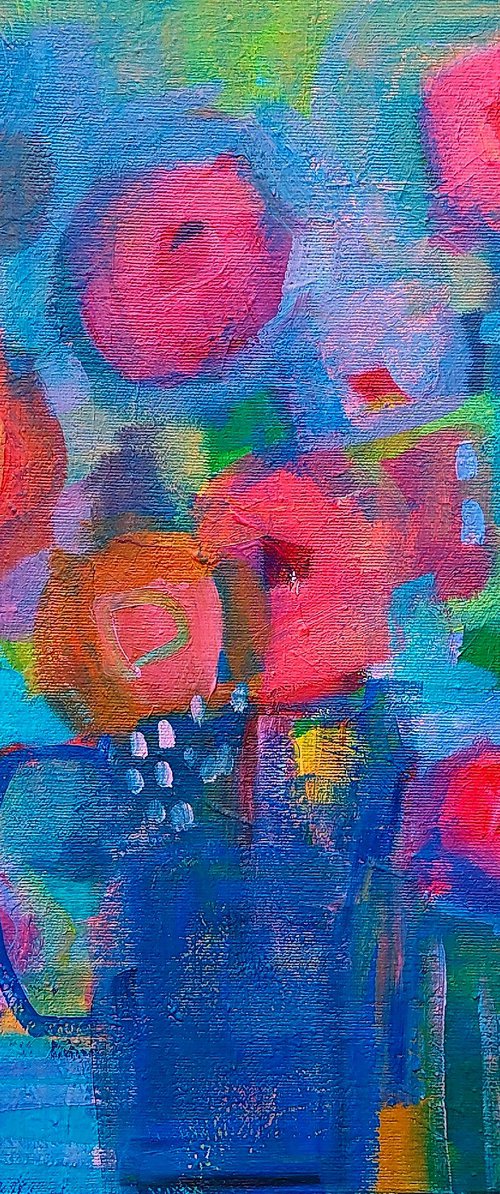 The Blue Vase by Jan Rippingham