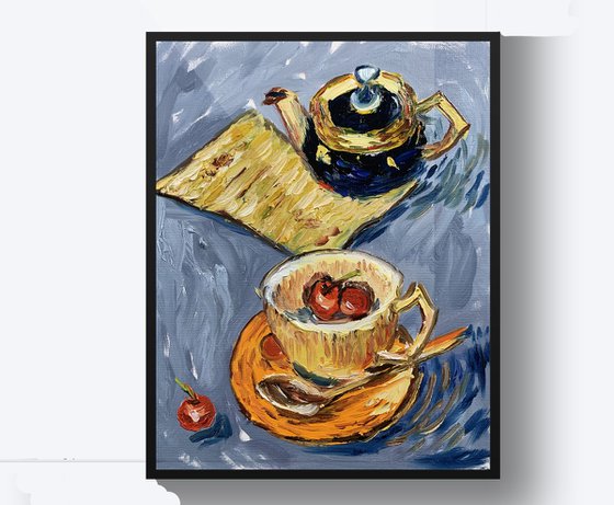 Tea cup.