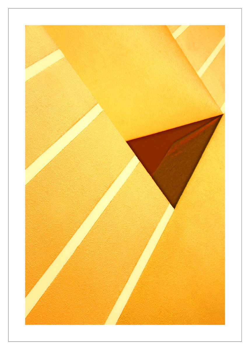 Geometric Abstract Photograph By Beata Podwysocka, 20 X 28, Wallscape 52, Original Artwork