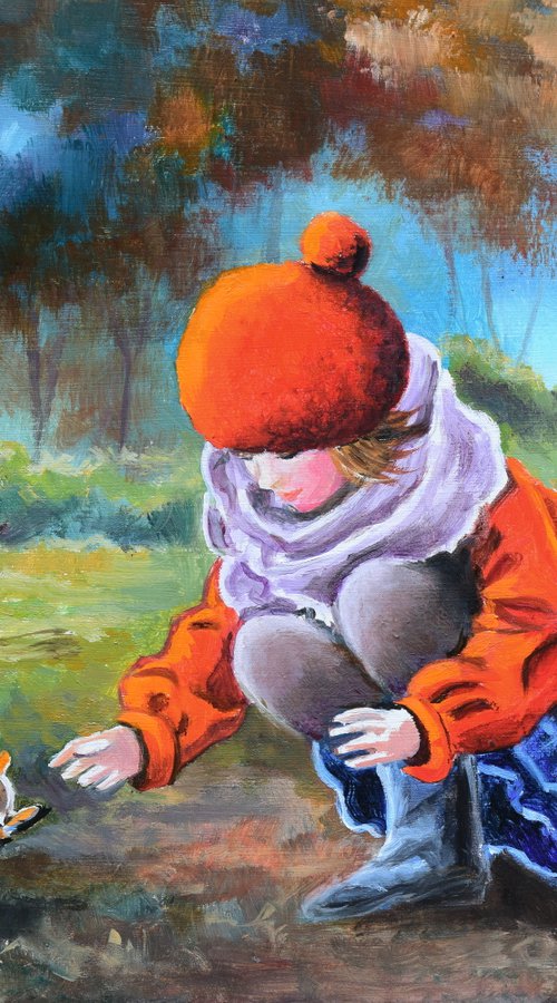 ‘Dressed for fall’ by Lucia Verdejo