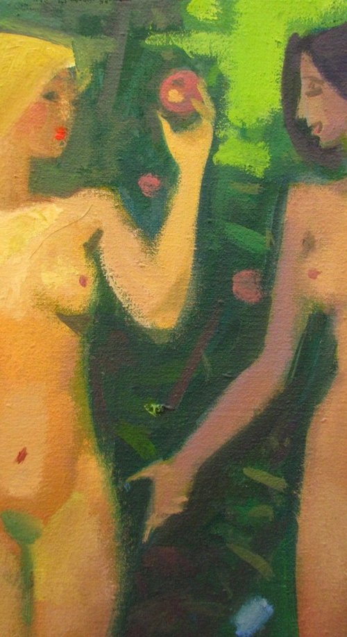 Adam and Eve by Viktoriia Pidvarchan