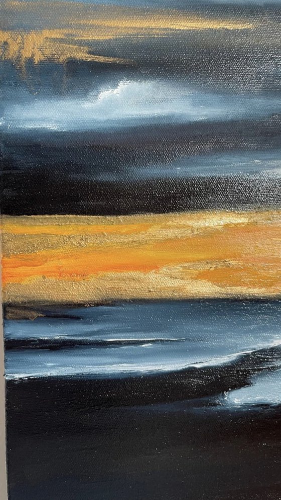 The moment before the storm