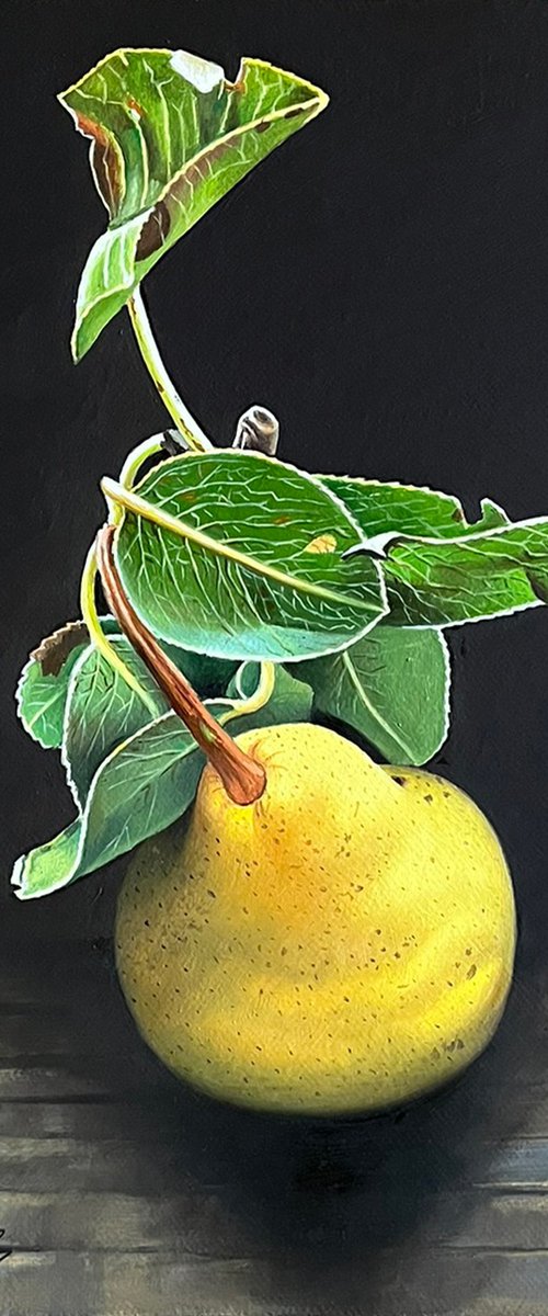 Yellow Pear by Alexander Titorenkov