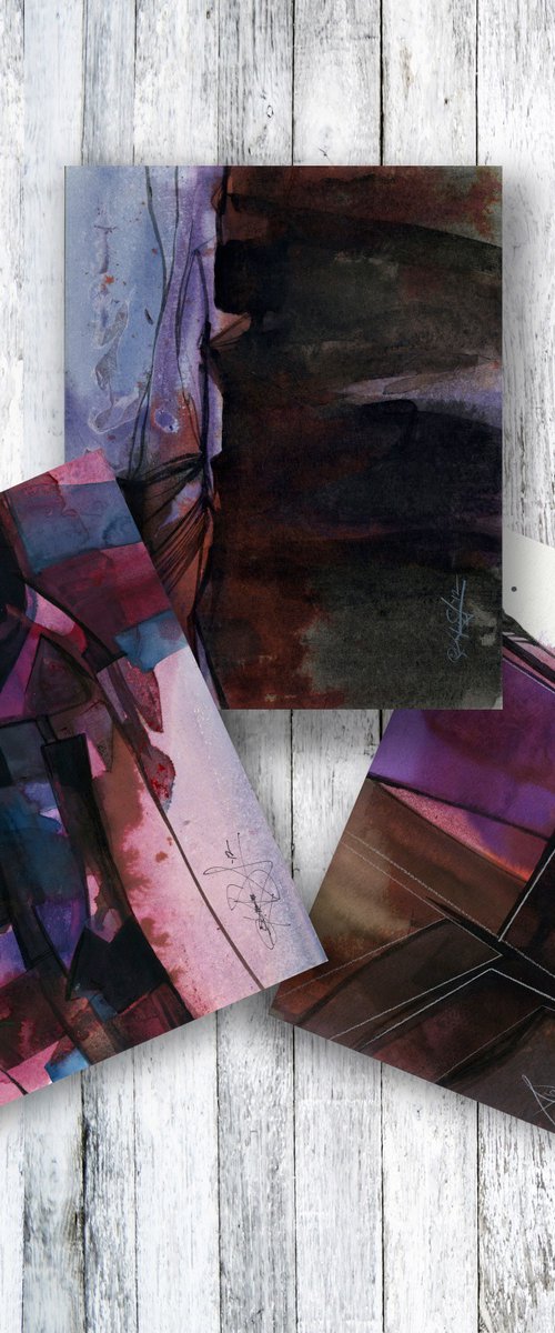 Abstraction Collection 8 by Kathy Morton Stanion