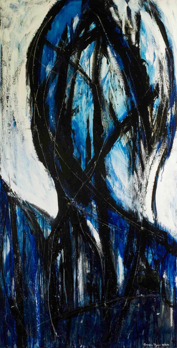 The Blue Woman by Alexandra Pignon