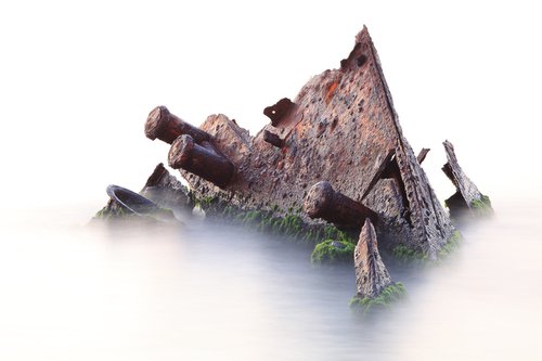 Sea Wreckage by Stanislav Vederskyi
