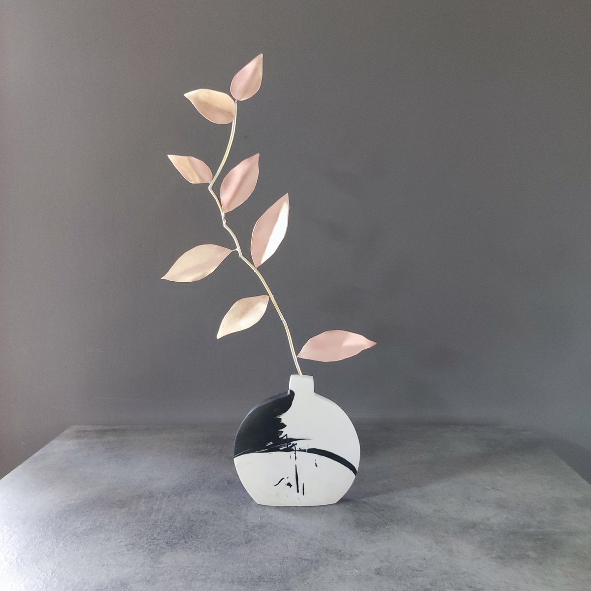 Botanical Sculpture By Anna Andreadi, 8 X 16, The Way, Original Artwork